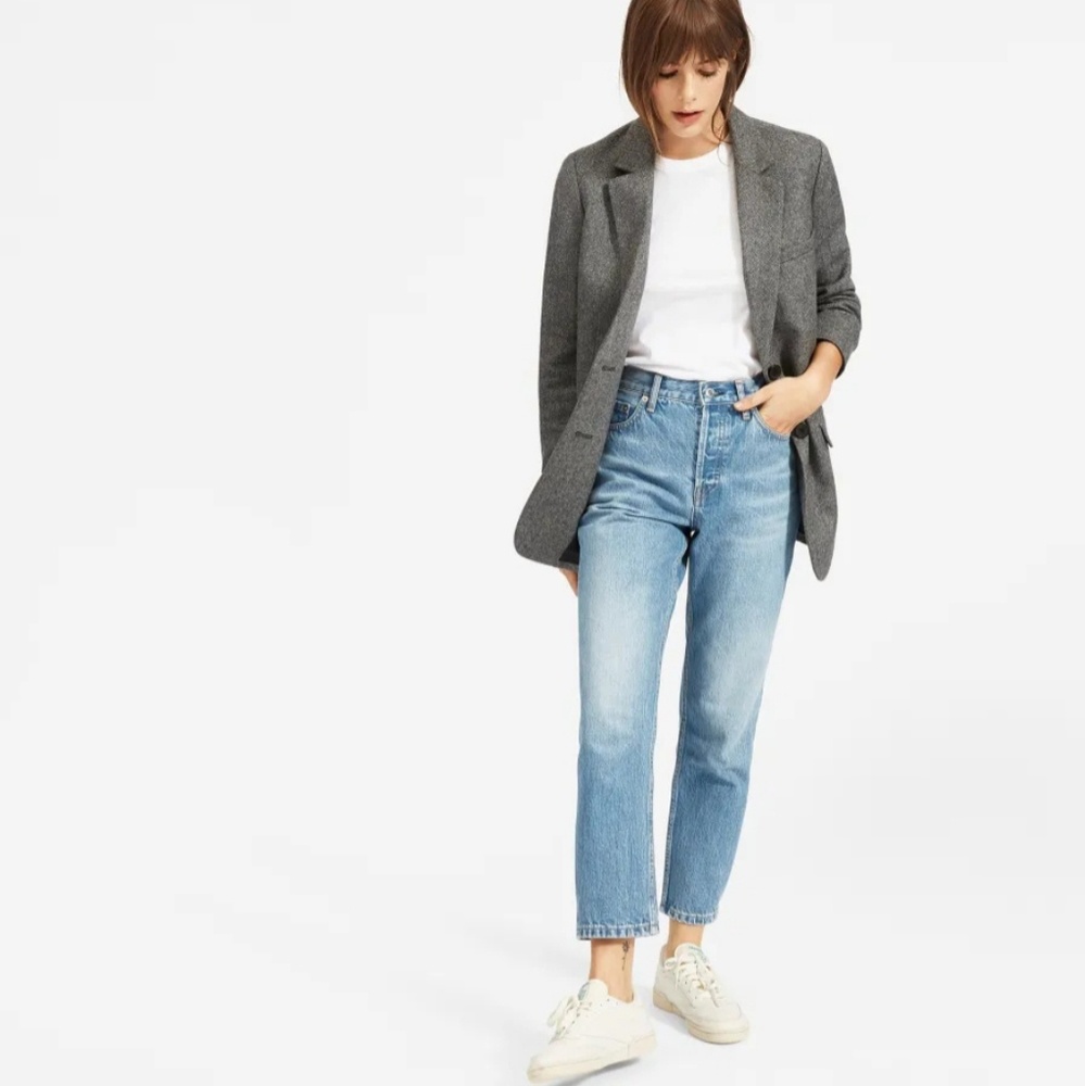Everlane High Rise Straight Leg Jeans NWT